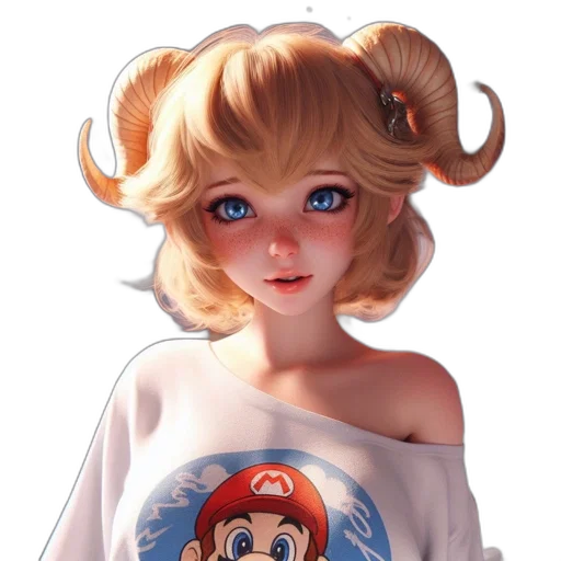 dress, face, robot, crown transparent PNG cut-out