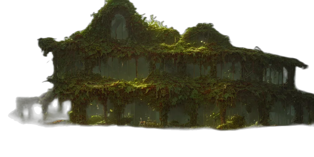 building, crown, concept art, 3d render transparent PNG cut-out