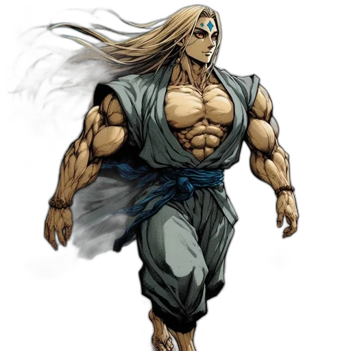 concept art, comic book art, fantasy art, anime transparent PNG cut-out