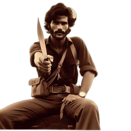sword, weapon, staff, olden transparent PNG cut-out