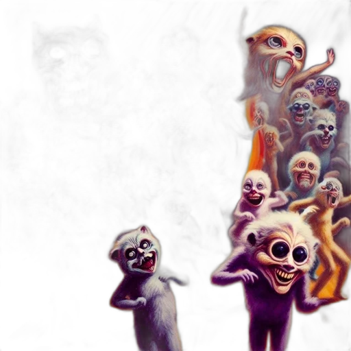 mask, creature, animal, face transparent PNG cut-out