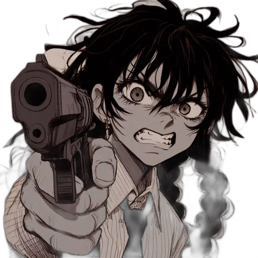 weapon, staff, anime, cartoon transparent PNG cut-out