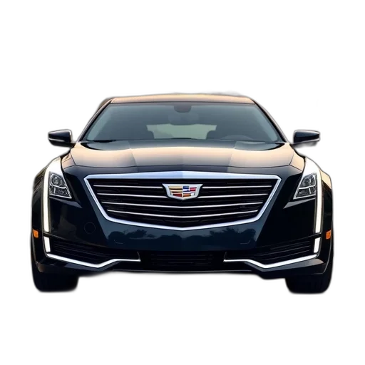 car, 3d render, 2016, cadillac transparent PNG cut-out