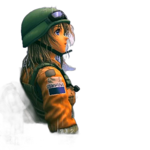hat, face, jacket, staff transparent PNG cut-out