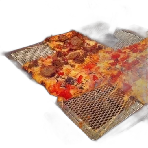 food, 3d render, photorealistic, fire transparent PNG cut-out