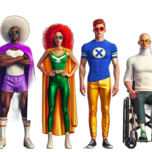 concept art, comic book art, fantasy art, 3d render transparent PNG cut-out