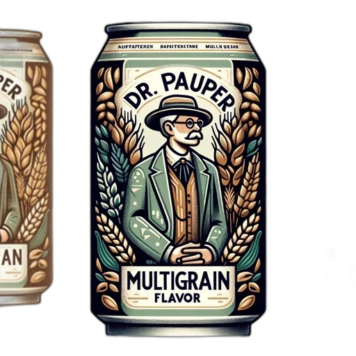 illustrated, can, featuring, suited transparent PNG cut-out