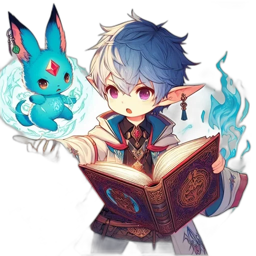 dragon, staff, weapon, mask transparent PNG cut-out
