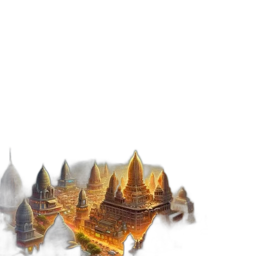 crown, building, dragon, concept art transparent PNG cut-out
