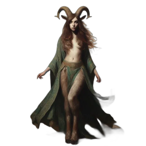 creature, dress, dragon, fantasy art transparent PNG cut-out