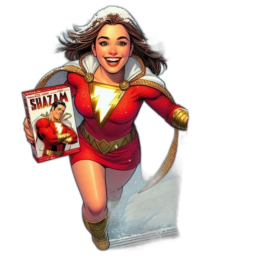comic book art, concept art, woman, likely transparent PNG cut-out