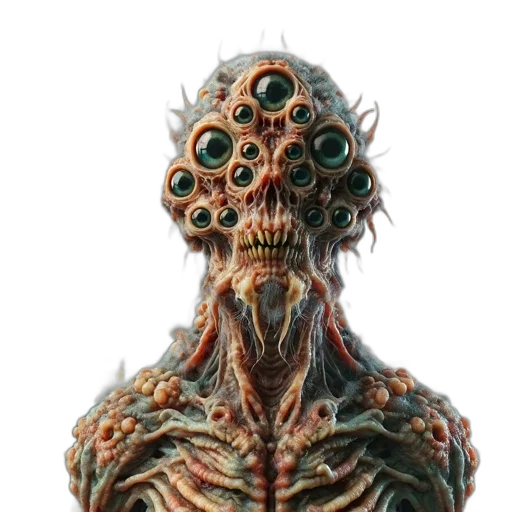 creature, mask, robot, face transparent PNG cut-out