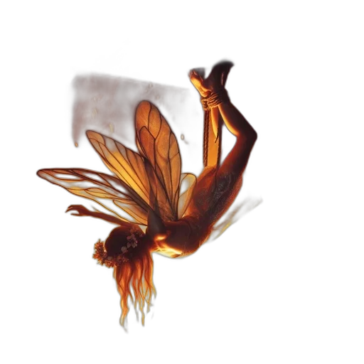 flower, dragon, hair, crown transparent PNG cut-out