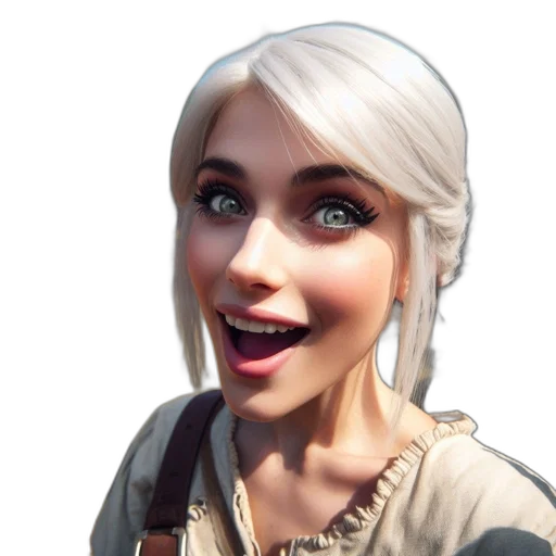 face, staff, dragon, 3d render transparent PNG cut-out