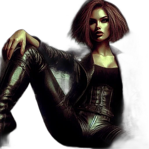 jacket, concept art, fantasy art, comic book art transparent PNG cut-out