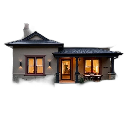 building, furniture, 3d render, photorealistic transparent PNG cut-out