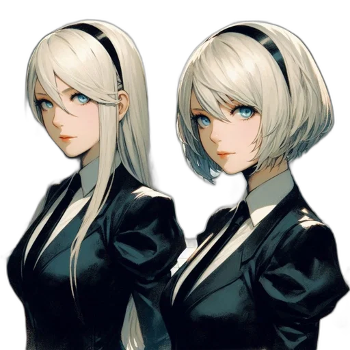 face, staff, robot, jacket transparent PNG cut-out