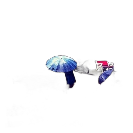 umbrella, hat, weapon, robot transparent PNG cut-out