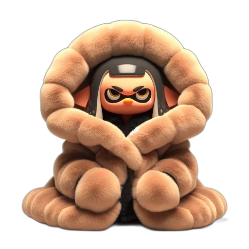 creature, mask, animal, jacket transparent PNG cut-out