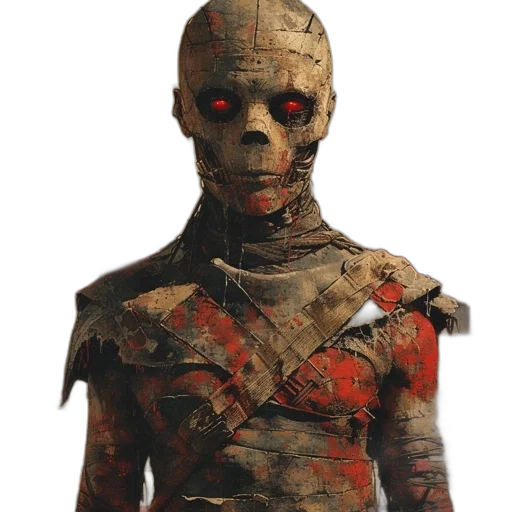 mask, face, creature, robot transparent PNG cut-out