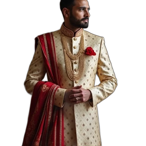 jacket, photorealistic, red, mens transparent PNG cut-out