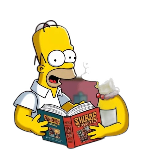 food, comic book art, cartoon, 3d render transparent PNG cut-out
