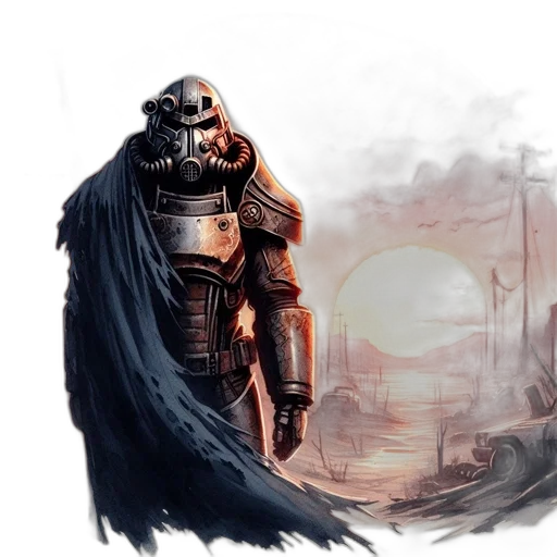 robot, mask, concept art, fantasy art transparent PNG cut-out