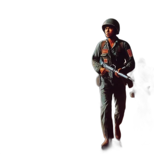 weapon, jacket, staff, sword transparent PNG cut-out