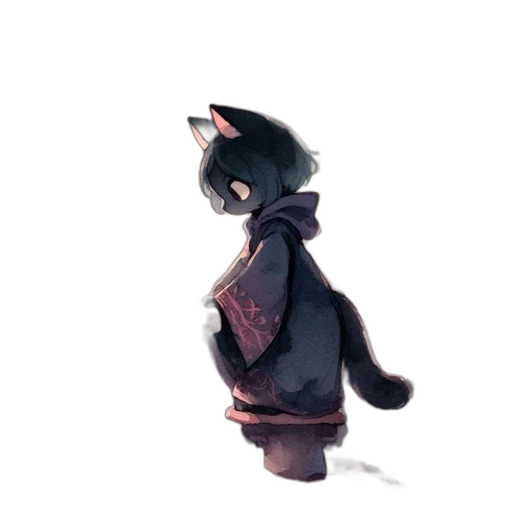staff, jacket, creature, animal transparent PNG cut-out