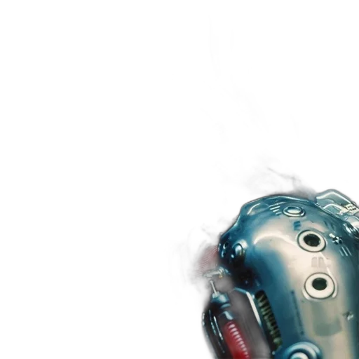 robot, weapon, mask, face transparent PNG cut-out