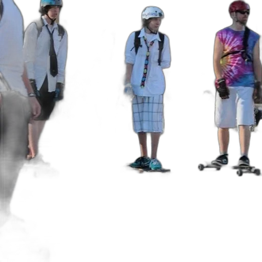robot, creature, staff, shoes transparent PNG cut-out