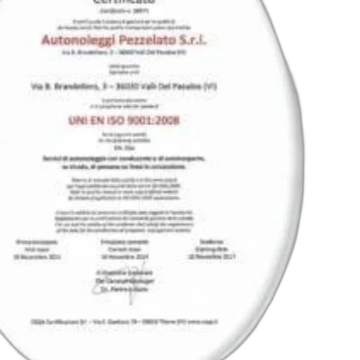 certificate, autonoleggi, pezzelato, featuring transparent PNG cut-out