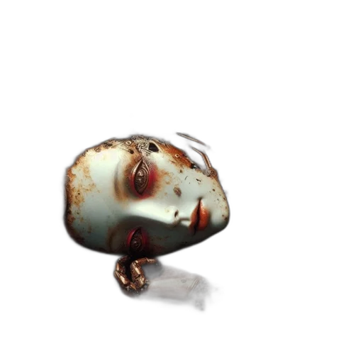 face, jewelry, mask, creature transparent PNG cut-out
