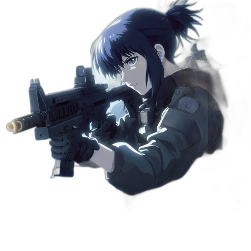 weapon, animal, staff, anime transparent PNG cut-out