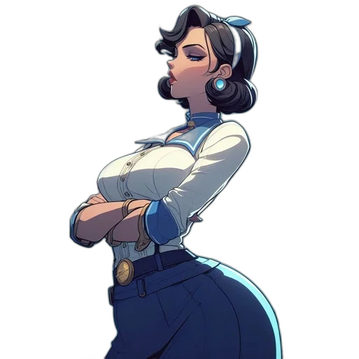staff, dress, jacket, weapon transparent PNG cut-out