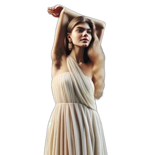 dress, concept art, photorealistic, 3d render transparent PNG cut-out