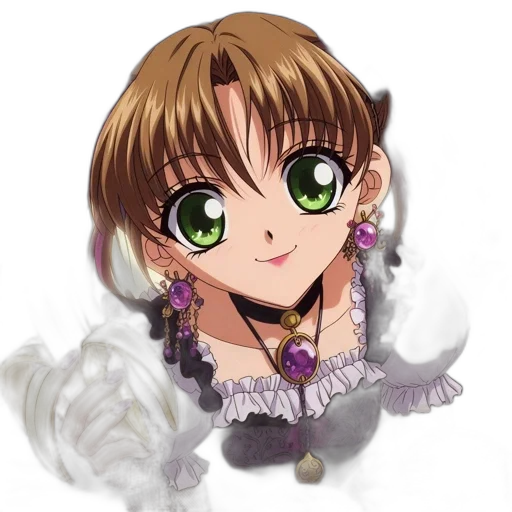 jewelry, staff, anime, cartoon transparent PNG cut-out