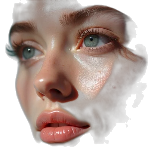 face, mask, crown, jewelry transparent PNG cut-out