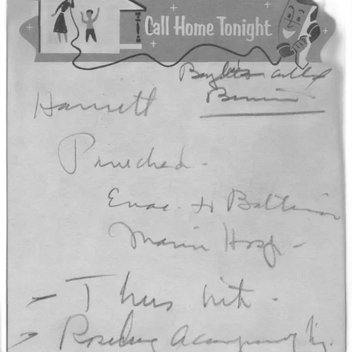 vintage, note, call, home transparent PNG cut-out