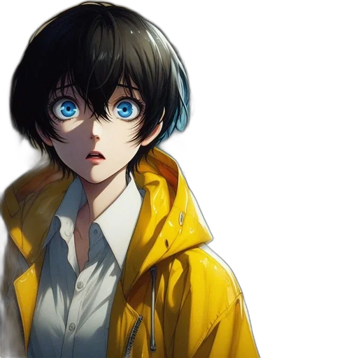 face, jacket, mask, robot transparent PNG cut-out