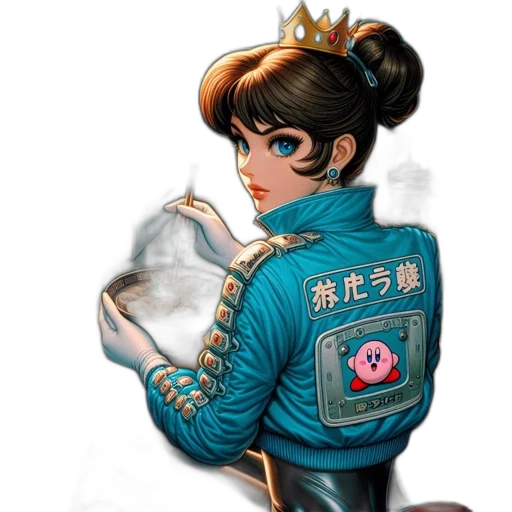 jacket, staff, jewelry, dress transparent PNG cut-out