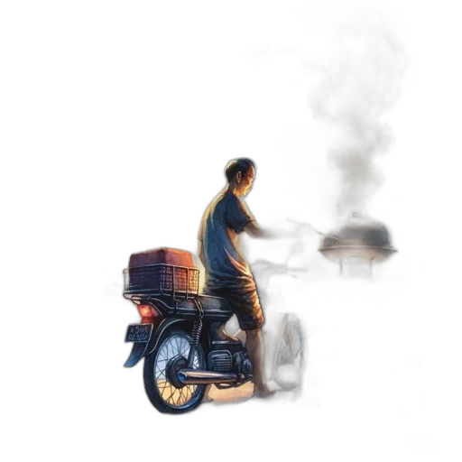 robot, car, food, concept art transparent PNG cut-out