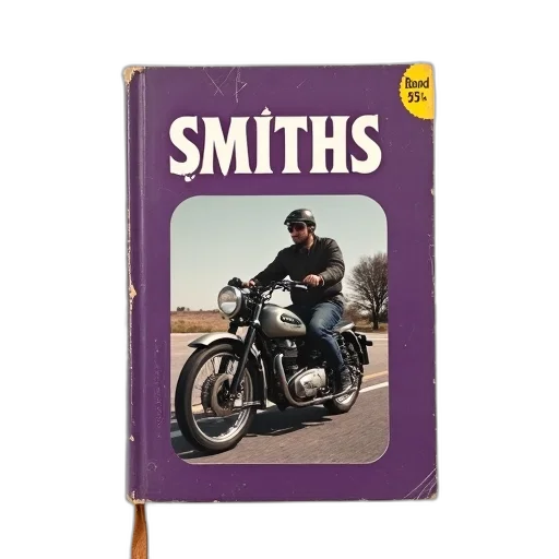 jacket, vintage, motorcycle, book transparent PNG cut-out