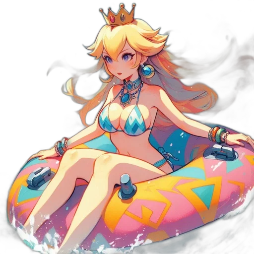 crown, dress, concept art, pixel art transparent PNG cut-out