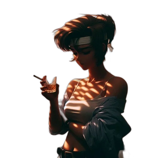 dress, mask, jacket, face transparent PNG cut-out