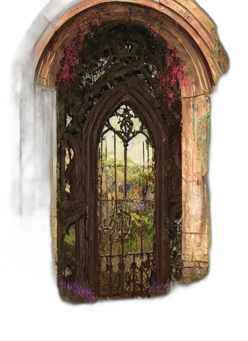 furniture, fantasy art, concept art, watercolor transparent PNG cut-out