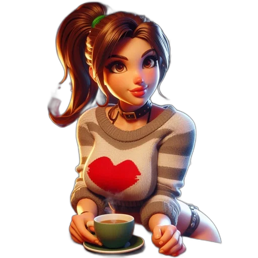 jewelry, staff, dress, face transparent PNG cut-out
