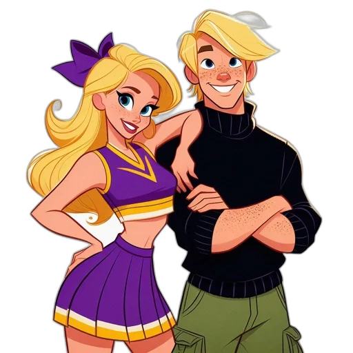 dress, cartoon, concept art, comic book art transparent PNG cut-out