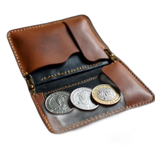 jewelry, brown, leather, wallet transparent PNG cut-out