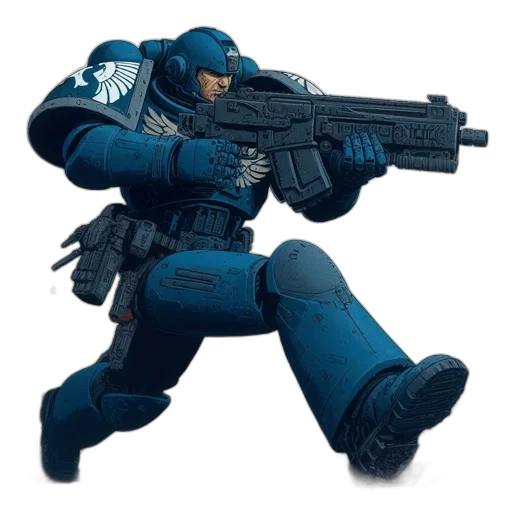 weapon, robot, concept art, 3d render transparent PNG cut-out